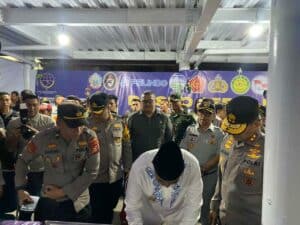 Pengecekan Pos Operasi Ketupat 2024