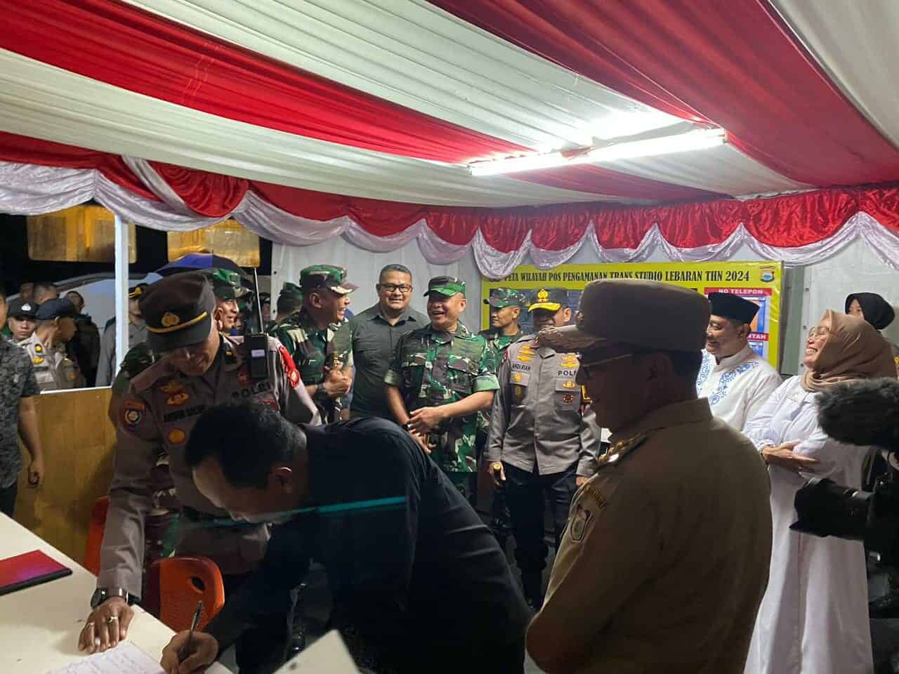 Pengecekan Pos Operasi Ketupat 2024