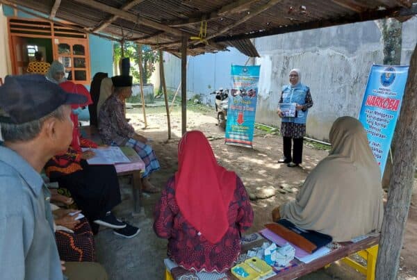 Penyuluhan P4GN Pada Kegiatan Posbindu UPT Puskesmas Kanjilo Kabupaten Gowa