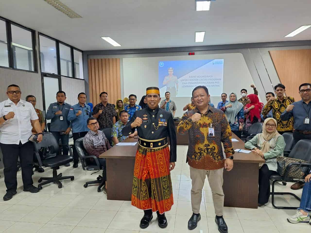 BNN Provinsi Sulawesi Selatan Laksanakan Rapat Koordinasi Lintas Sektor lintas Program tentang Penandatanganan Perjanjian Kerjasama