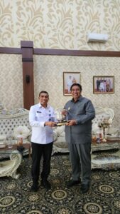 SINERGI DAN KOLABORASI P$GN, KEPALA BNNP KUNJUNGAN SILATURAHMI BERSAMA BUPATI MAROS