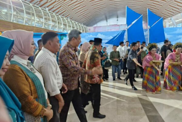 WUJUD SINERGITAS P4GN,BNNP SULAWESI SELATAN SAMBUT KEHADIRAN PENJABAT GUBERNUR SULSEL YANG BARU DILANTIK