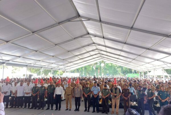 BNNP Sulsel Menghadiri kegiatan Kunjungan Kerja Menteri Pertanian RI di Kantor Gubernur Provinsi Sulawesi Selatan