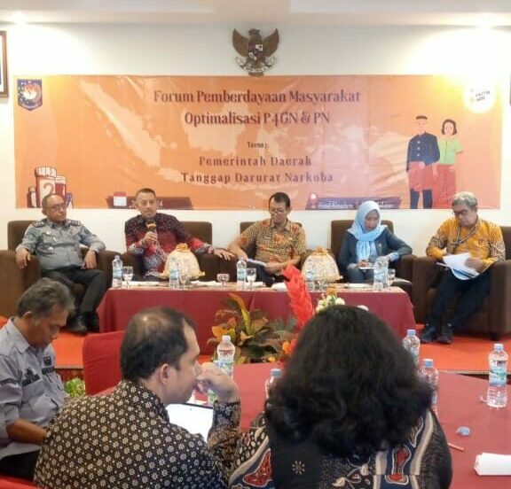 SOSIALISASI FORUM PEMBERDAYAAN MASYARAKAT OPTIMALISASI P4GN OLEH BADAN KESBANGPOL PROV. SULSEL
