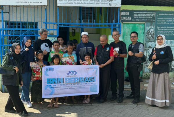 DALAM RANGKA PRA HANI 2024, AKSI PEDULI SESAMA, BNNP SULAWESI SELATAN BERBAGI BERKAH KEBAHAGIAAN