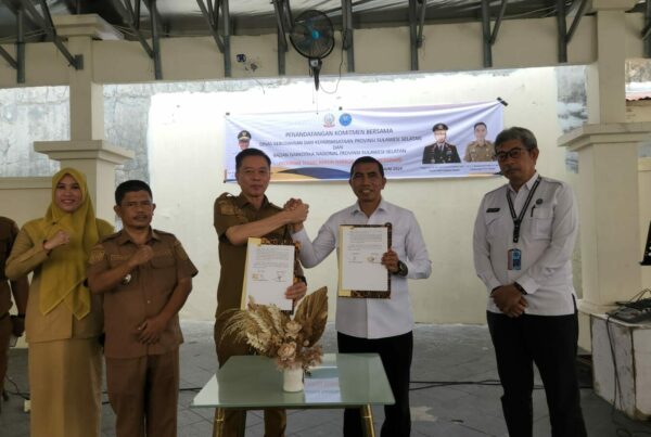 DALAM RANGKA PRA HANI 2024, BNNP SULAWESI SELATAN TEKEN KERJASAMA DENGAN DINAS KEBUDAYAAN DAN KEPARIWISATAAN PROVINSI SULAWESI SELATAN