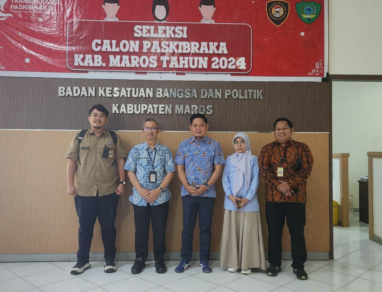 BNNP Sulawesi Selatan Melaksanakan Koordinasi Implementasi Program P4GN dengan Kesbangpol Pemkab. Maros Focus Group Discussion Fasilitasi Program P4GN-PN Kabupaten Bantaeng