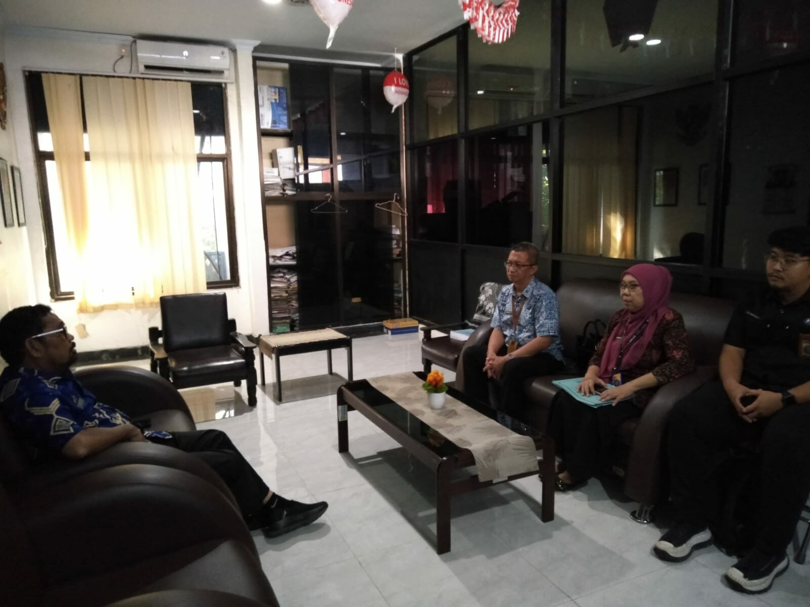BNNP Sulawesi Selatan Melakukan Koordinasi Implementasi Program P4GN dengan Kesbangpol Kabupaten Gowa