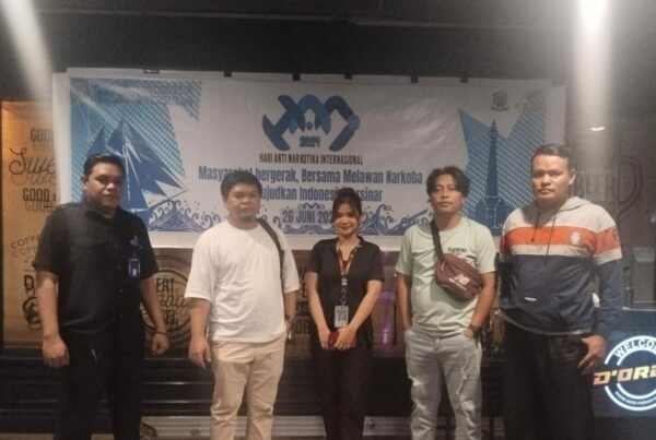 Peduli Hari Anti Narkotika, Beberapa THM di Makassar Pasang Media Spanduk Memperingati HANI 2024