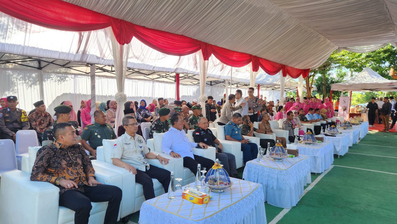 SINERGITAS DAN KOLABORASI RANGKAIAN HUT BHAYANGKARA KE 78 TAHUN SERTA DALAM RANGKA PRA HANI 2024, BNNP SULAWESI SELATAN MENGHADIRI VIDEO CONFRENCE SEREMONIAL KEGIATAN BAKSOS SERENTAK