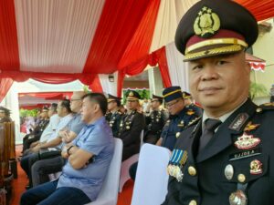 BNNP SULAWESI SELATAN TURUT HADIRI UPACARA HUT BHAYANGKARA KE 78 TAHUN