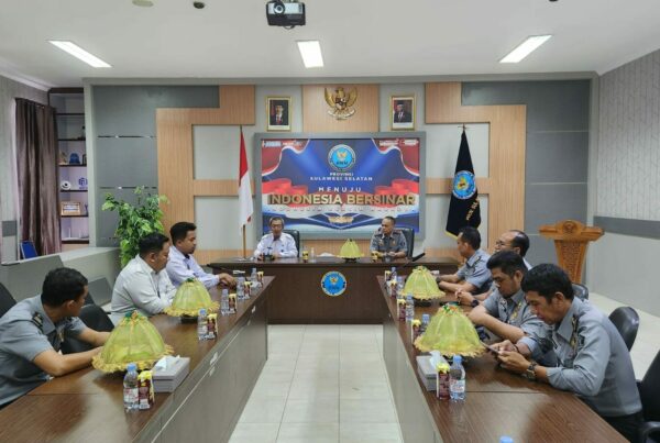 SINERGI DAN KOLABORASI, BNNP SULSEL MENERIMA KUNJUNGAN JAJARAN RUMAH DETENSI IMIGRASI MAKASSAR