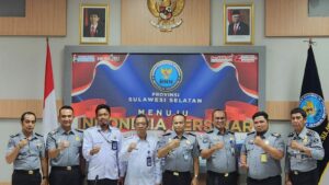 SINERGI DAN KOLABORASI, BNNP SULSEL MENERIMA KUNJUNGAN JAJARAN RUMAH DETENSI IMIGRASI MAKASSAR