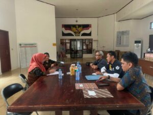 Tim Advokasi dan Kreatifitas Program dan PIC Kab. Luwu Timur Kunjungi Kesbangpol Luwu Timur