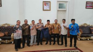 DALAM RANGKA WUJUDKAN KAB.BANTAENG BERSINAR (BERSIH NARKOBA),KEPALA BNNP SULSEL SILATURAHMI KE PJ.BUPATI BANTAENG