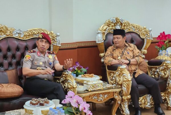 DALAM RANGKA WUJUDKAN KAB.BANTAENG BERSINAR (BERSIH NARKOBA),KEPALA BNNP SULSEL SILATURAHMI KE PJ.BUPATI BANTAENG