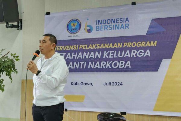 Kepala BNNP Sulawesi Selatan Hadiri dan Menutup Program Intervensi Ketahanan Keluarga