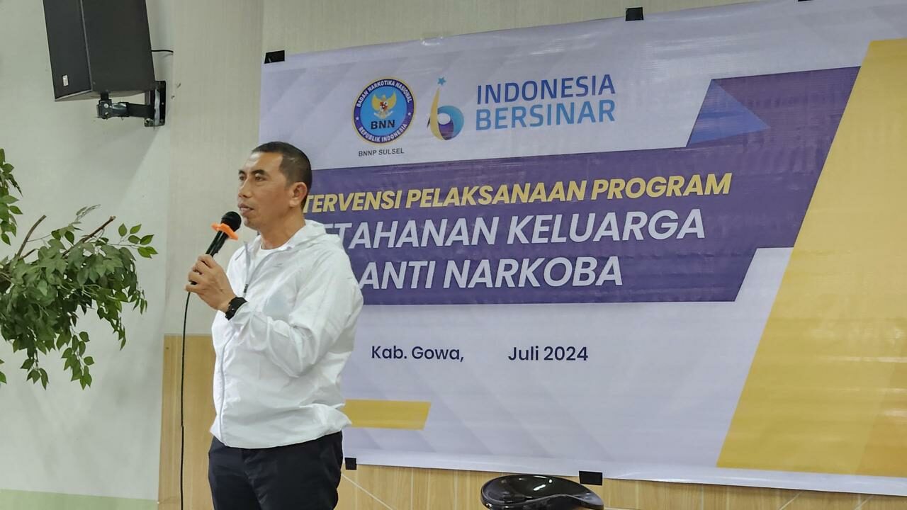 Kepala BNNP Sulawesi Selatan Hadiri dan Menutup Program Intervensi Ketahanan Keluarga