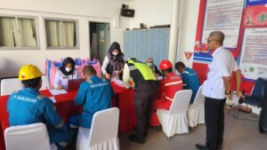 WUJUDKAN LINGKUNGAN BERSIH NARKOBA, BNNP SULAWESI SELATAN DETEKSI DINI BAGI KARYAWAN PT.PERTAMINA (PERSERO) INTEGRATED TERMINAL MAKASSAR