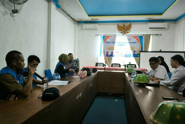 BNN Provinsi Sulawesi Selatan Lakukan Asistensi Persiapan Monitoring IBM Semester I di Desa Tenrigangkae