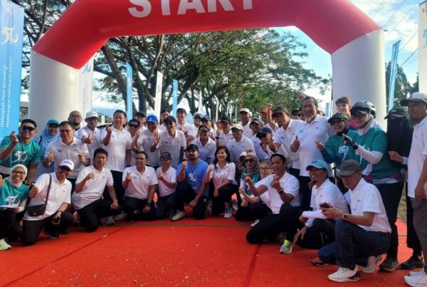 BNNP Sulsel Kampanye Anti Narkoba pada Fun Run Fun Bike HUT PT. Vale Indonesia Tbk Ke-56 Tahun