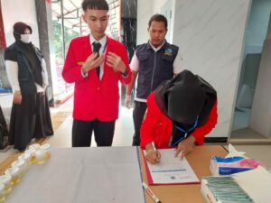 Tim BNN Provinsi Sulawesi Selatan Melaksanakan Deteksi Dini Narkoba Civitas Akademika dan Mahasiswa Baru Fakultas Hukum Universitas Hasanuddin
