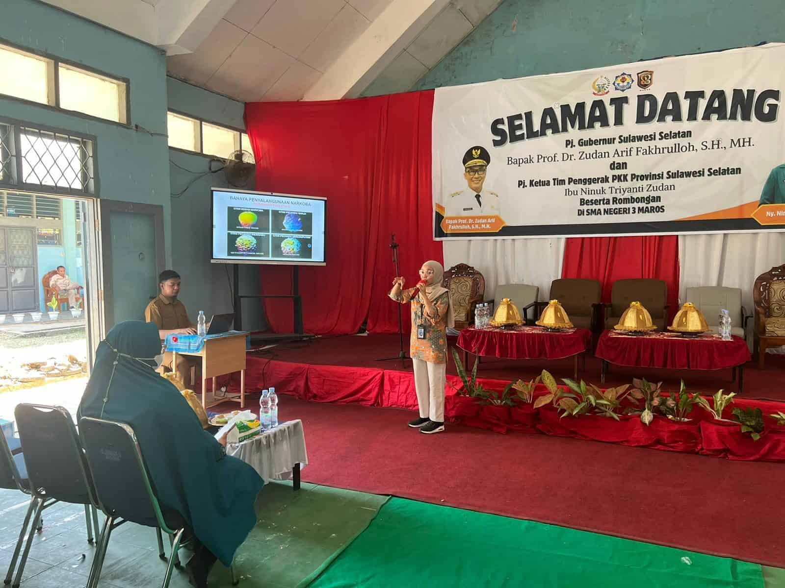 Sosialisasi Pentingnya Menjaga Keluarga Indonesia Sehat tanpa Narkoba Pada Kegiatan PKK Goes to School