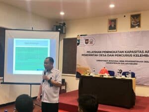 BNNP Sulsel Jadi Narasumber Pada Pelatihan Peningkatan Kapasitas Aparatur Pemerintah Desa dan Pengurus Kelembagaan Desa