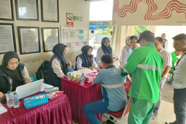 BNN Provinsi Sulawesi Selatan Tes Urine Di Lingkungan Kantor PT Elnusa Petrofin Makassar