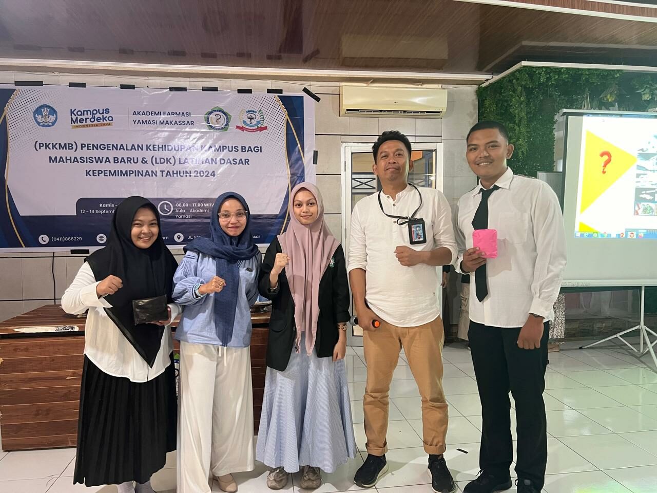 Sosialisasi Bahaya Narkoba & Penanggulangan Radikalisme di PKKMB Akademi Farmasi Yamasi Makassar