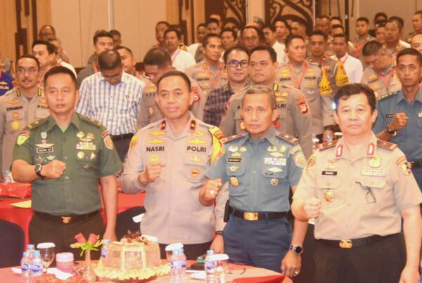 Sinergitas P4GN Bersama Forkopimda Sulsel, Kepala BNNP Sulawesi Selatan Hadiri Kegiatan Rakor Lintas Sektoral Dalam Rangka Kesiapan Pengamanan Menjelang Tahap Kampanye Dan Tahap Pemungutan Suara Pada Pilkada Serentak Tahun 2024 di Wilayah Sulsel