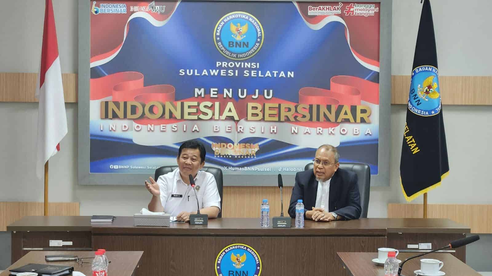 Rencana Kerja Sama Pencegahan Narkotika Dengan Pendekatan Agama, Kepala BNNP Sulsel Terima Kunjungan GANAS ANNAR MUI Sulawesi Selatan