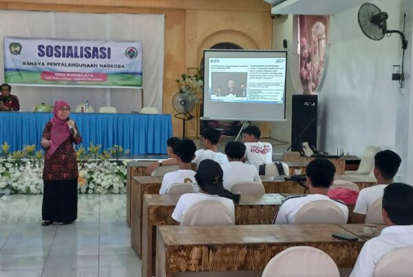 Sosialisasi Penyalahgunaan Narkoba Desa Bungaejaya Kecamatan Pallangga Kabupaten Gowa