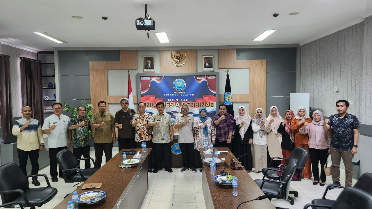 Akselerasi Bulukumba Bersinar, Kepala BNNP Sulsel Terima Kunjungan Satgas P4GN-PN Bulukumba