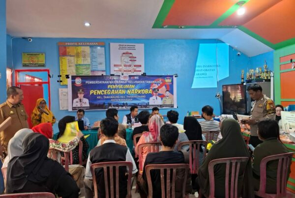 Penyuluhan Bahaya Narkoba menuju Makassar Bersih Tanpa Narkoba