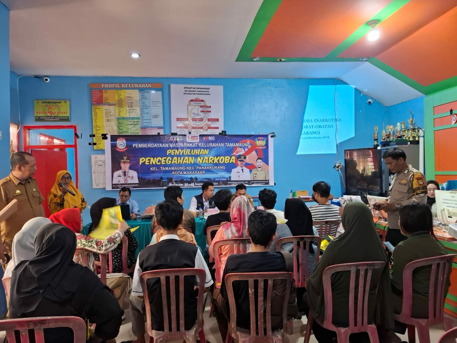 Penyuluhan Bahaya Narkoba menuju Makassar Bersih Tanpa Narkoba
