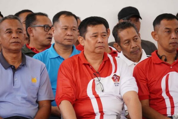 Rangkaian HUT ke 79 TNI, Kepala BNNP Sulawesi Selatan Menghadiri Open Turnamen Kejurnas Sepak Takraw Piala Panglima TNI Tahun 2024