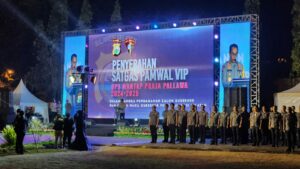 Kepala BNNP Sulawesi Selatan Menghadiri Undangan Penyerahan Satgas Pamwal VIP Cagub Dan Cawagub Pilkada Tahun 2024