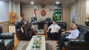 Perkuat Sinergitas P4GN, Kepala BNNP Sulawesi Selatan Kunjungi Kantor Kejaksaan Tinggi Sulawesi Selatan