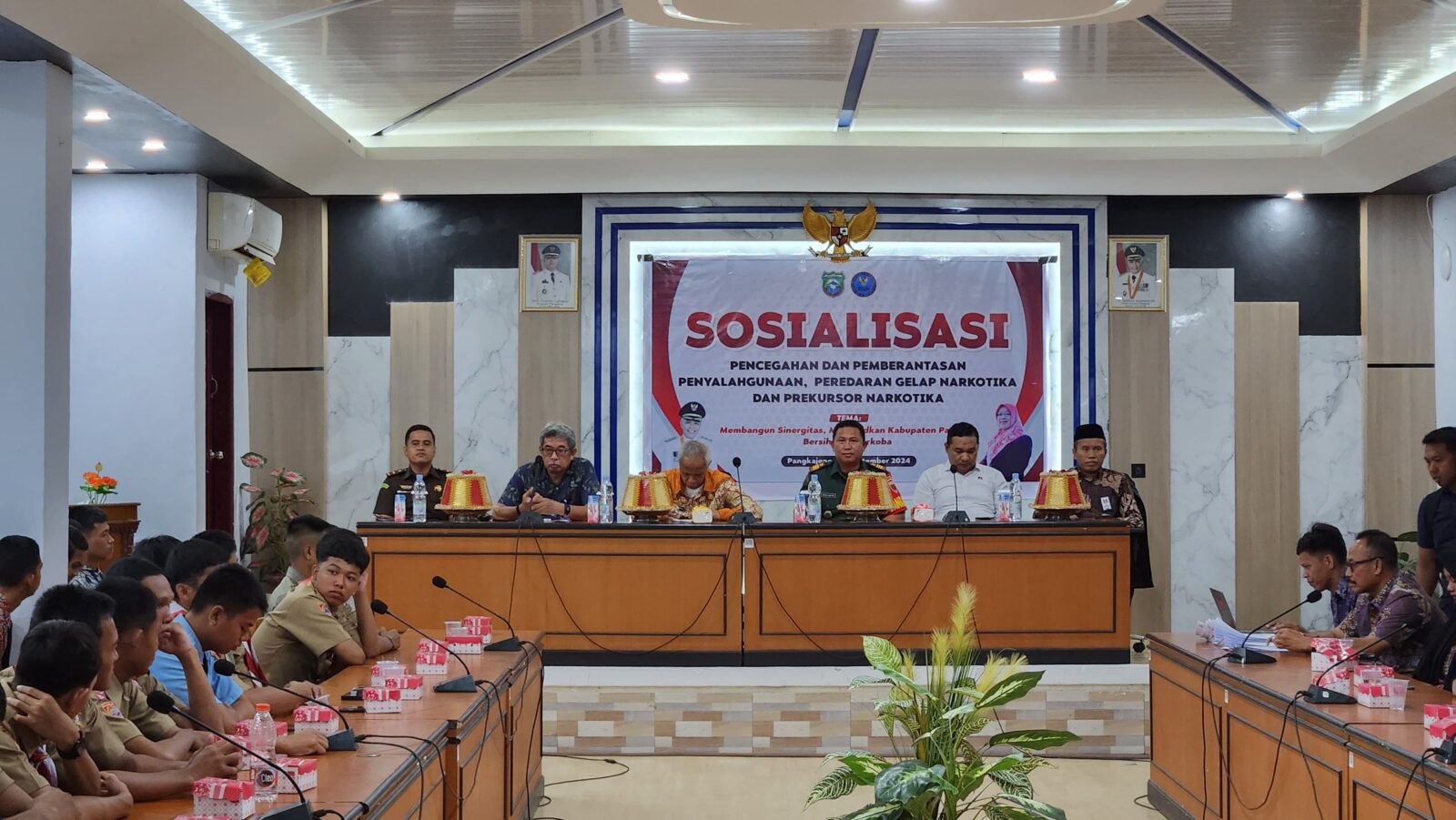 Sosialisasi Pencegahan Pemberantasan Penyalahgunaan dan Peredaran Gelap Narkotika dan Prekursor Narkotika di Kabupaten Pangkep
