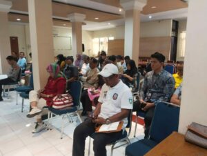 Sosialisasi Pengisian Kuesioner Pengukuran Indeks Kawasan Rawan Narkoba kepada lurah di Kota Pare-Pare