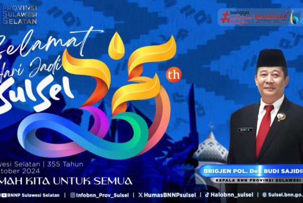 Selamat Hari Jadi Sulawesi Selatan yang ke-355!