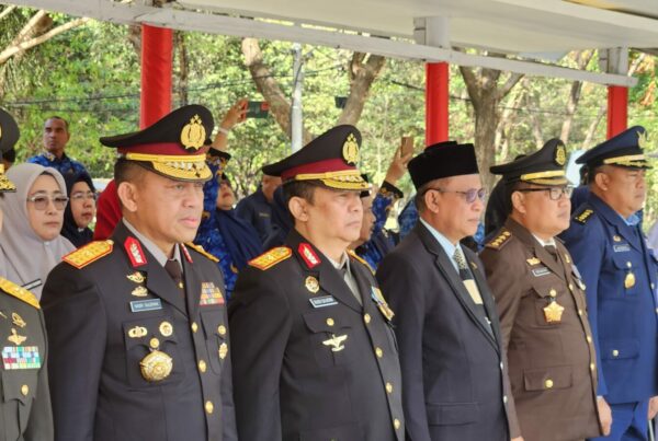 KEPALA BNNP SULSEL BERSAMA FORKOPIMDA PROV. SULSEL MENGIKUTI UPACARA PERINGATAN HARI KESAKTIAN PANCASILA TAHUN 2024