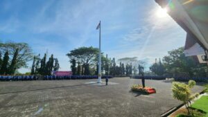 KEPALA BNNP SULSEL BERSAMA FORKOPIMDA PROV. SULSEL MENGIKUTI UPACARA PERINGATAN HARI KESAKTIAN PANCASILA TAHUN 2024