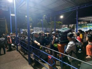 MONITORING DAN PENGAWASAN TERHADAP PENUMPANG DAN BARANG DI PELABUHAN PAREPARE BNNP SULSEL