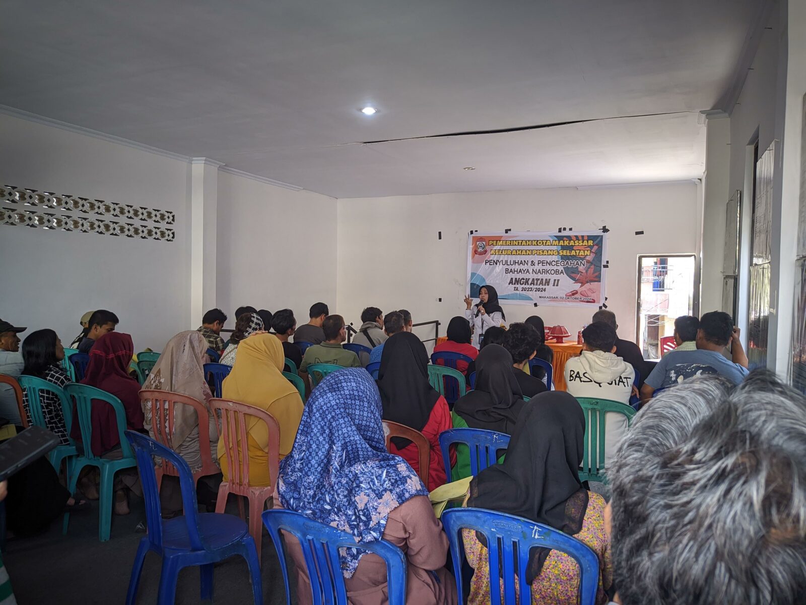 Sosialisasi Bahaya Narkoba & Pencegahannya di Kelurahan Pisang Selatan Kec.Ujung Pandang Kota Makassar Angkatan II