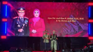 KEPALA BNNP SULSEL MENGHADIRI ACARA MALAM PENGANTAR TUGAS IRJEN POL ANDI RIAN R. DJAJADI SEBAGAI KAPOLDA SUMATERA SELATAN