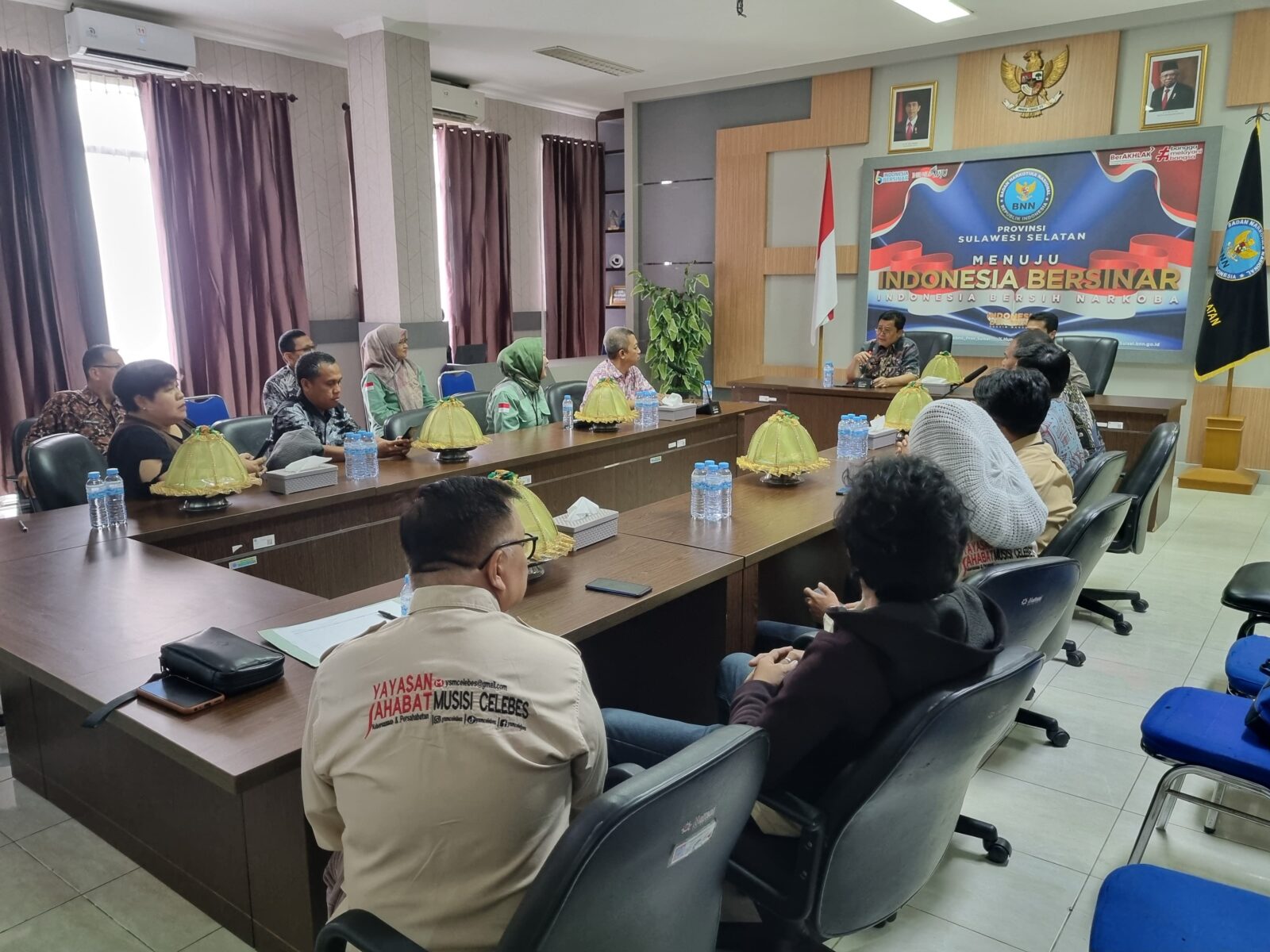 BNNP Sulawesi Selatan Melaksanakan Focus Grup Discussion (FGD) Diseminasi Informasi P4GN melalui Film