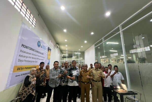 Monitoring dan Evaluasi Pelaksanaan Advokasi Program Ketahanan Keluarga Anti Narkoba Berbasis Sumber Daya Pembangunan Desa di Desa Panakkukang