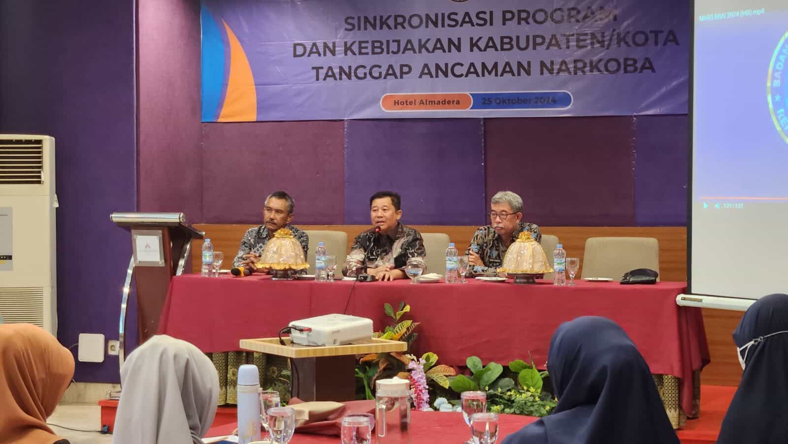 Sinkronisasi Program dan Kebijakan Kabupaten/Kota Tanggap Ancaman Narkoba, Kepala BNNP Sulsel Harapkan SKPD Dapat Menyelaraskan Program P4GN Dengan Program Kabupaten